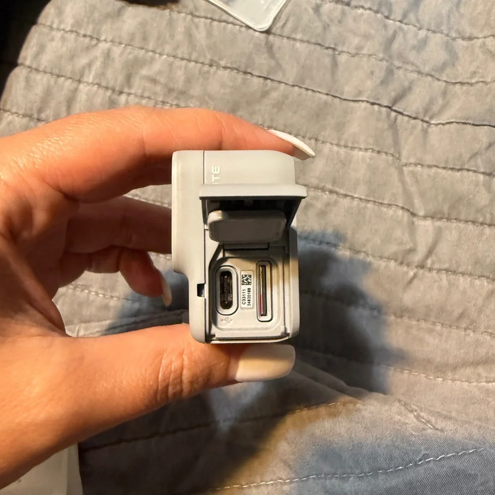GoPro Hero 7 with Orange and Black Grip